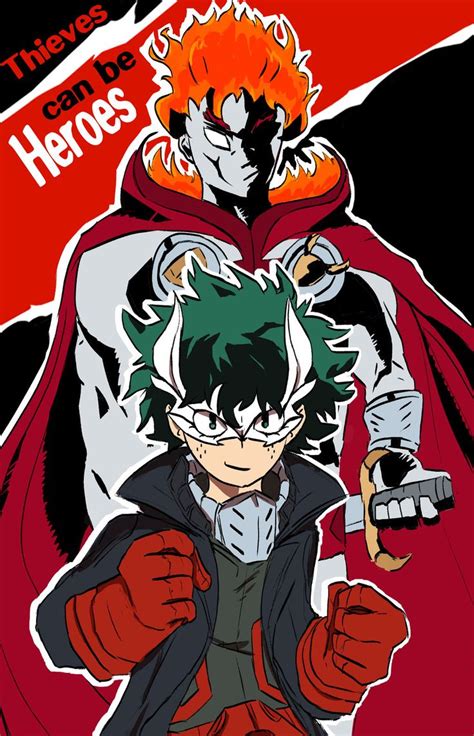 Thieves Can Be Heroes! New Cover by Luffyfan1 on DeviantArt Iida, My Hero Academia Bakugou ...