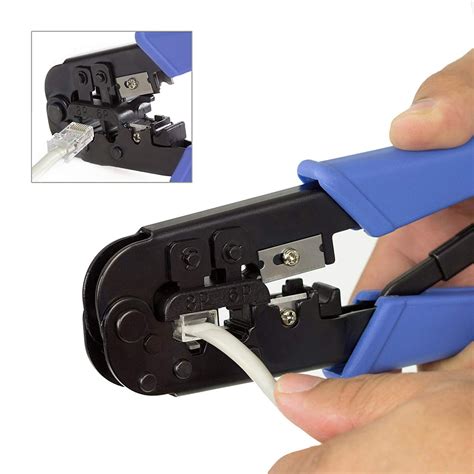 Telephone Crimping Tool RJ-45 Crimp, Cut, & Strip Tool — Unigulf Supply