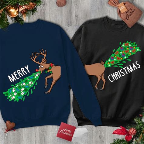 10+ Of The Best Couples Ugly Christmas Sweaters - Oh My Creative