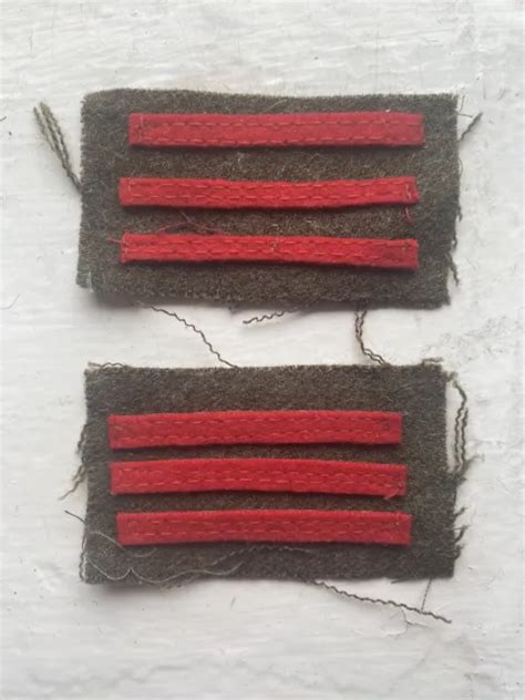 WW2 BRITISH ARMY Infantry Arm of Service Patches Battle Dress Reproduction $11.18 - PicClick
