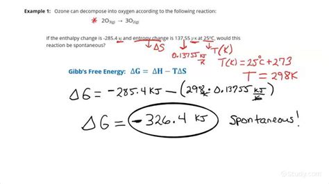 40 gibbs free energy worksheet - Worksheet Master