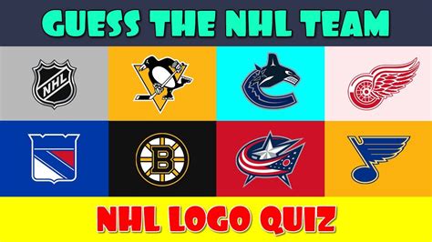 Guess the NHL Logo Quiz - YouTube