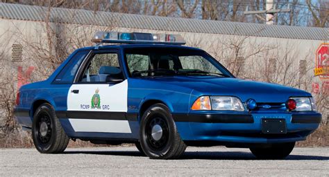 Go 5-O In A 5.0: Manual 1989 Ford Mustang SSP Used By Canadian Police ...