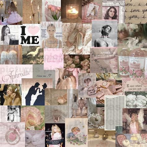 Aesthetic Coquette Photo Wall Collage Kit / Picture Wall Room Decor ...