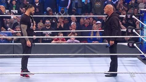 WWE SmackDown results, recap, grades: Goldberg challenges Roman Reigns ...