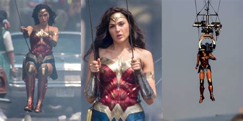 Gal Gadot Goes Airborne for ‘Wonder Woman 1984′ Stunt! | Gal Gadot, Wonder Woman, Wonder Woman ...