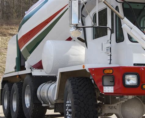 Cement Mixer Truck stock image. Image of pour, mixer, blend - 699609