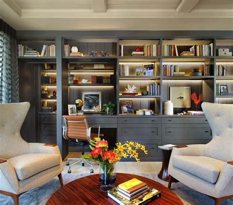 28 Dreamy home offices with libraries for creative inspiration | Home ...