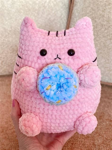 Crochet Plush Cat Pattern Easy Cat Crochet Pattern PDF Pattern - Etsy