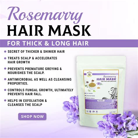 Rosemary Hair Mask - HERBEEZ GARDEN LLP - ecplaza.net