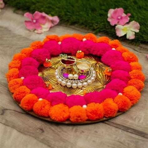 The Best Thali Decoration Images Ideas | Buy Decorated Thali's