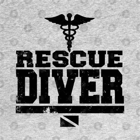 Rescue Diver - Cool Diver - T-Shirt | TeePublic