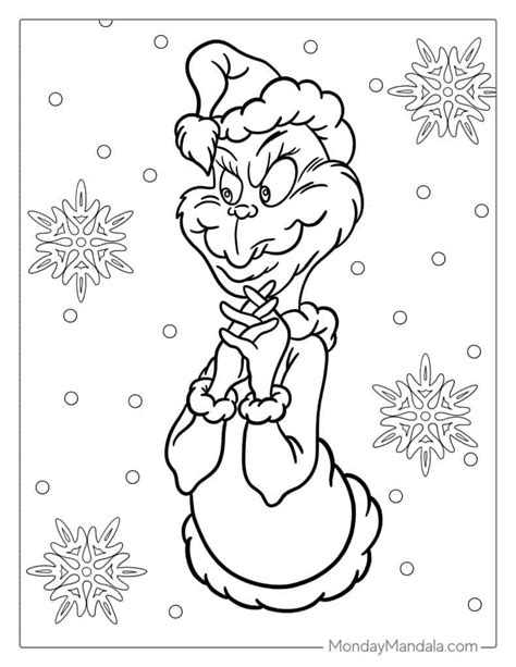 Grinch Online Coloring Pages