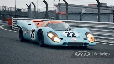 1970 Porsche 917K used in Steve McQueen's "Le Mans" heading to auction