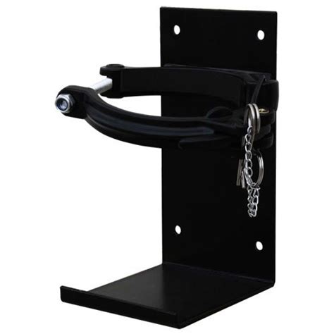 9kg Fire Extinguisher Vehicle Bracket: Heavy Duty Coated Black Bracket