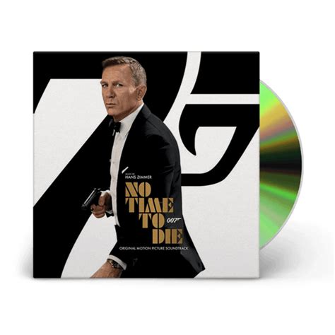 James Bond No Time To Die Soundtrack CD | 007Store