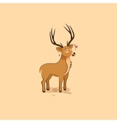 Deer Emoji Emoticon Vector Images (40)