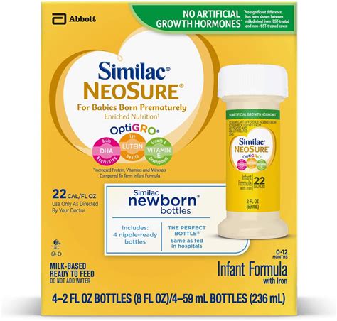 Similac Neosure Infant Formula With Iron Ready To Feed Bottles – Best ...