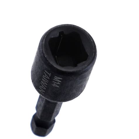 Drillpro M4-M16 Screw Tap Socket Adapter 1/4 Inch Hex Shank Machine Tap ...