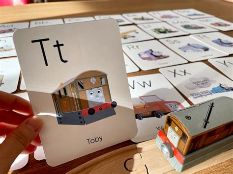 Thomas Trains Alphabet Thomas Trains A-Z Alphabet Cards | Etsy UK