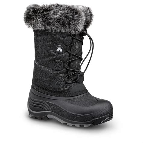 Kids' Kamik Snowgypsy Winter Boots - 609582, Winter & Snow Boots at Sportsman's Guide