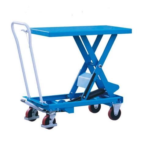 Heavy Duty Mobile Hydraulic Scissor Lift Table Carts Dolly with Foot Pump,1540LB - Walmart.com ...