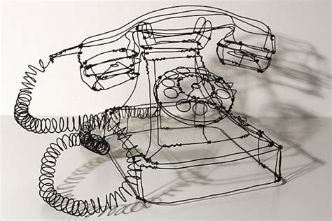 Wire Sculpture Inspired by Calder Puts Contemporary Spin on Wire Art