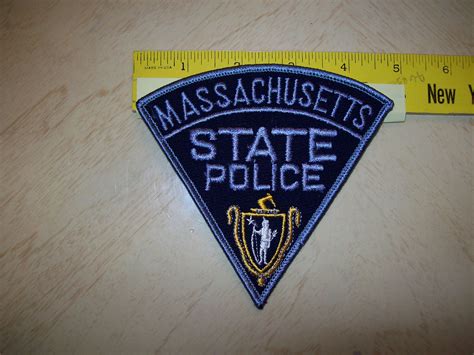 Massachusetts State Police Uniform Patch | Etsy