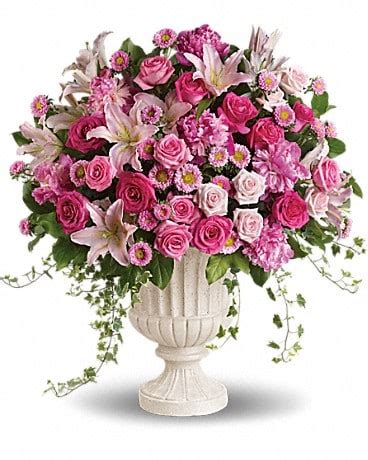 Passionate Pink Garden Arrangement in Metairie LA - Villere's Florist