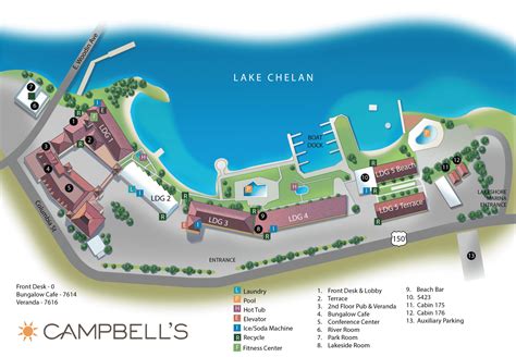 Map & Directions | Campbell's Resort