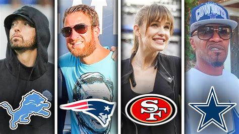 The BIGGEST and BEST Celebrity Fans From All 32 NFL Teams