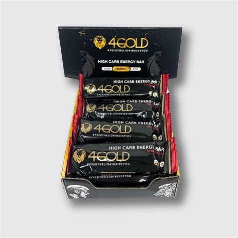 High Carb Energy Bars – 4GOLD