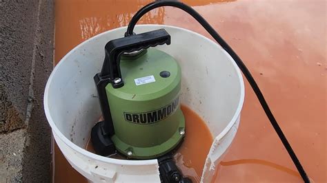 Drummond Fully Automatic Water Utility Pump Harbor Freight Submersible - YouTube