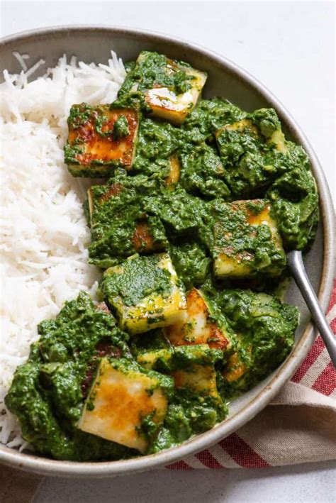 Easy Palak Paneer Recipe | Healthy Nibbles by Lisa Lin by Lisa Lin