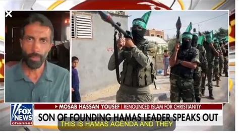 SON OF HAMAS LEADER SPEAKS OUT: "HAMAS SERVES IRAN"