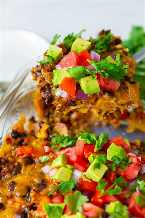 Easy Taco Casserole - Kristine's Kitchen