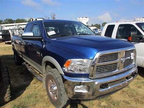 2010 DODGE RAM 2500 PICKUP, VIN/SN:3D7UT2CLXAG172050 - 4X4, CREW CAB, CUMMINS TURBO DIESEL ENG, A/T,