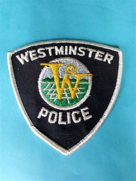 WESTMINSTER, COLORADO POLICE SHOULDER PATCH CO | eBay