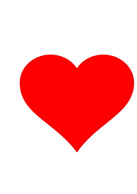 Red Heart Symbol - ClipArt Best