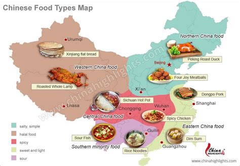 Chinese regional cuisine map | Chinese food, Chinese cuisine, Cuisine