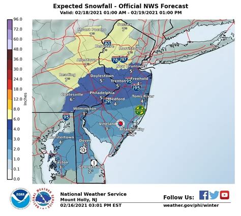 More Snow Headed To Eastern PA, Winter Storm Watch Issued | Across ...