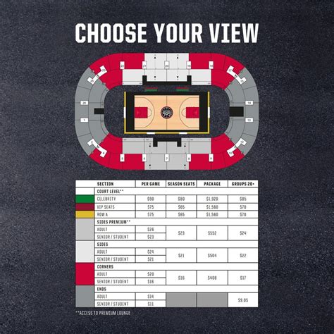 Raptors 905 Ticket Price List: Ranges from $11 to $90 : torontoraptors