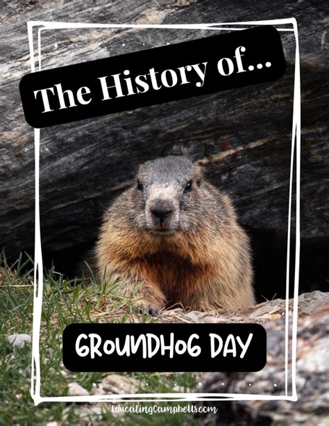 The History of Groundhog Day | Educating Campbells