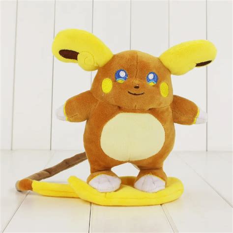 Aliexpress.com : Buy 20cm Raichu plush toy cute stuffed animal soft doll anime Raichu doll free ...