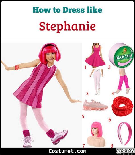 Stephanie (Lazy Town) Costume for Cosplay & Halloween | Lazy town, Lazy ...