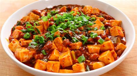 Vegetarian Ma Po Tofu Recipe | Vegetarian Recipes