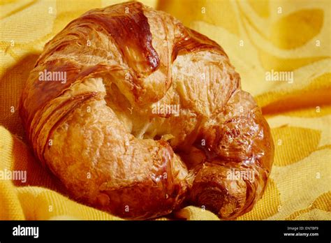 a croissant, the French breakfast bread Stock Photo - Alamy