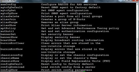 Remote Infrastructure Management: BROCADE SAN SWITCH CONFIGURATION