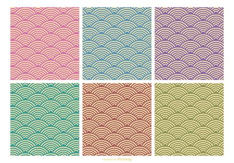 Retro Pattern Vector Set - Download Free Vector Art, Stock Graphics & Images