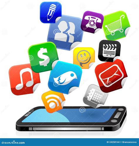 Mobile Apps Stock Images - Image: 24258144